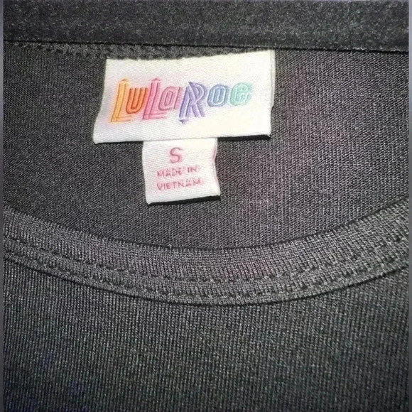 Lularoe Small Disney Randy baseball style t shirt  with Goofy arms! NWT. - Picture 4 of 9